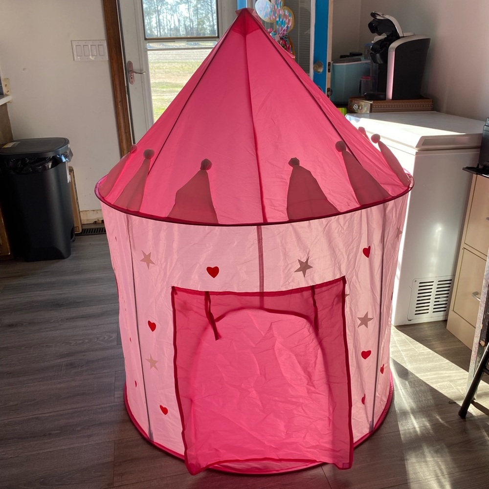 Pink Play Castle Tent for Kids